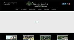 Desktop Screenshot of greenislanddesign.com