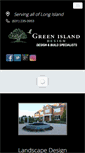Mobile Screenshot of greenislanddesign.com